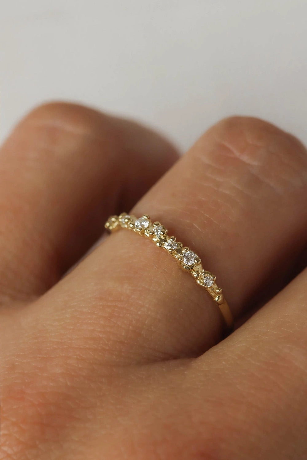 Solid Gold Isla Diamond Ring