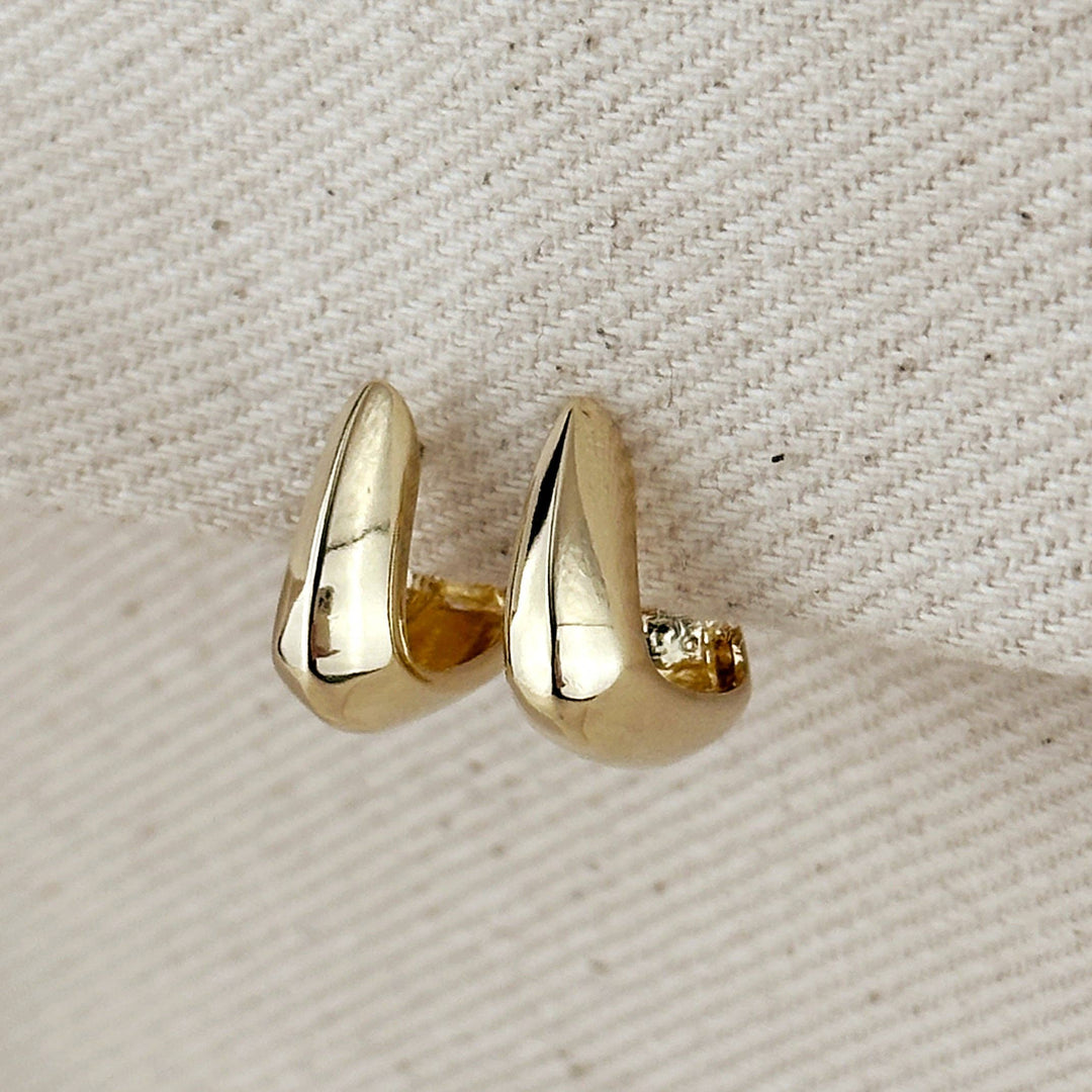 Bella Gold Hoop Earrings
