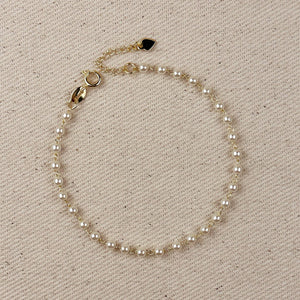 Sipping on Pearl Bracelet