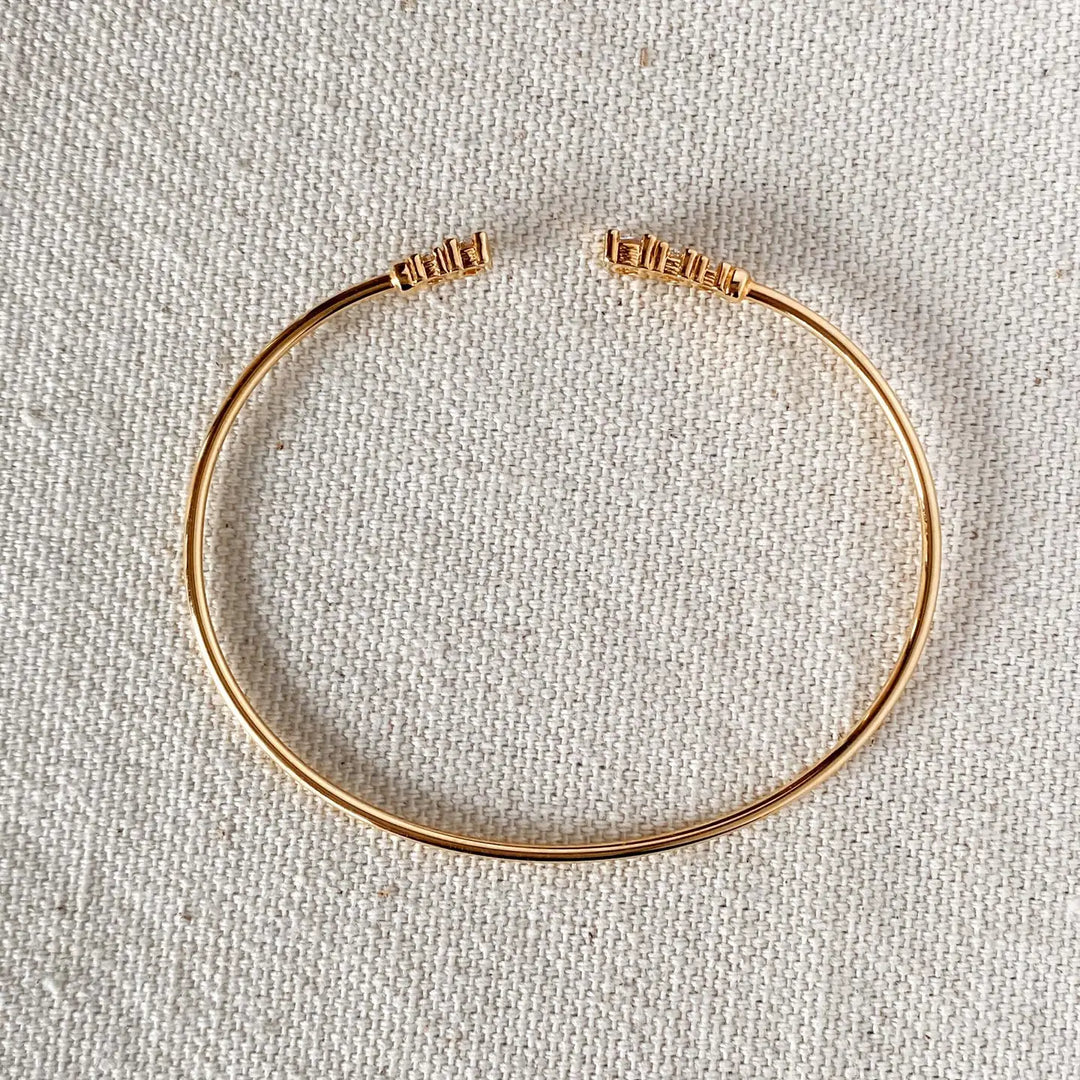 Dainty Cuff Bracelet Gold