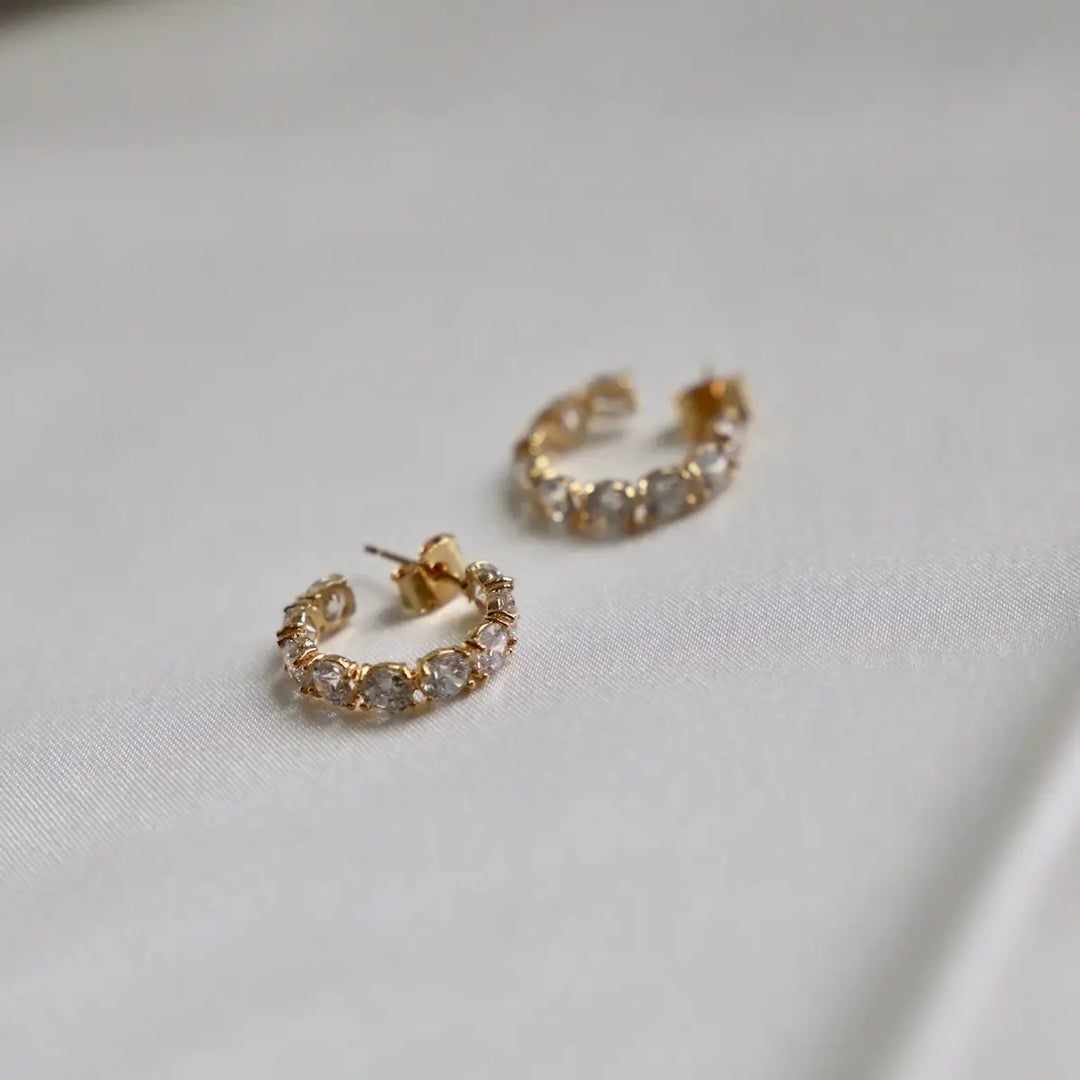 Eternity Tonight CZ Hoops