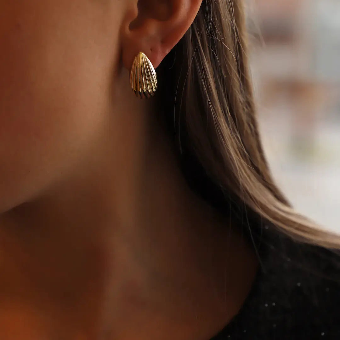 Lana Seashell Stud Earrings