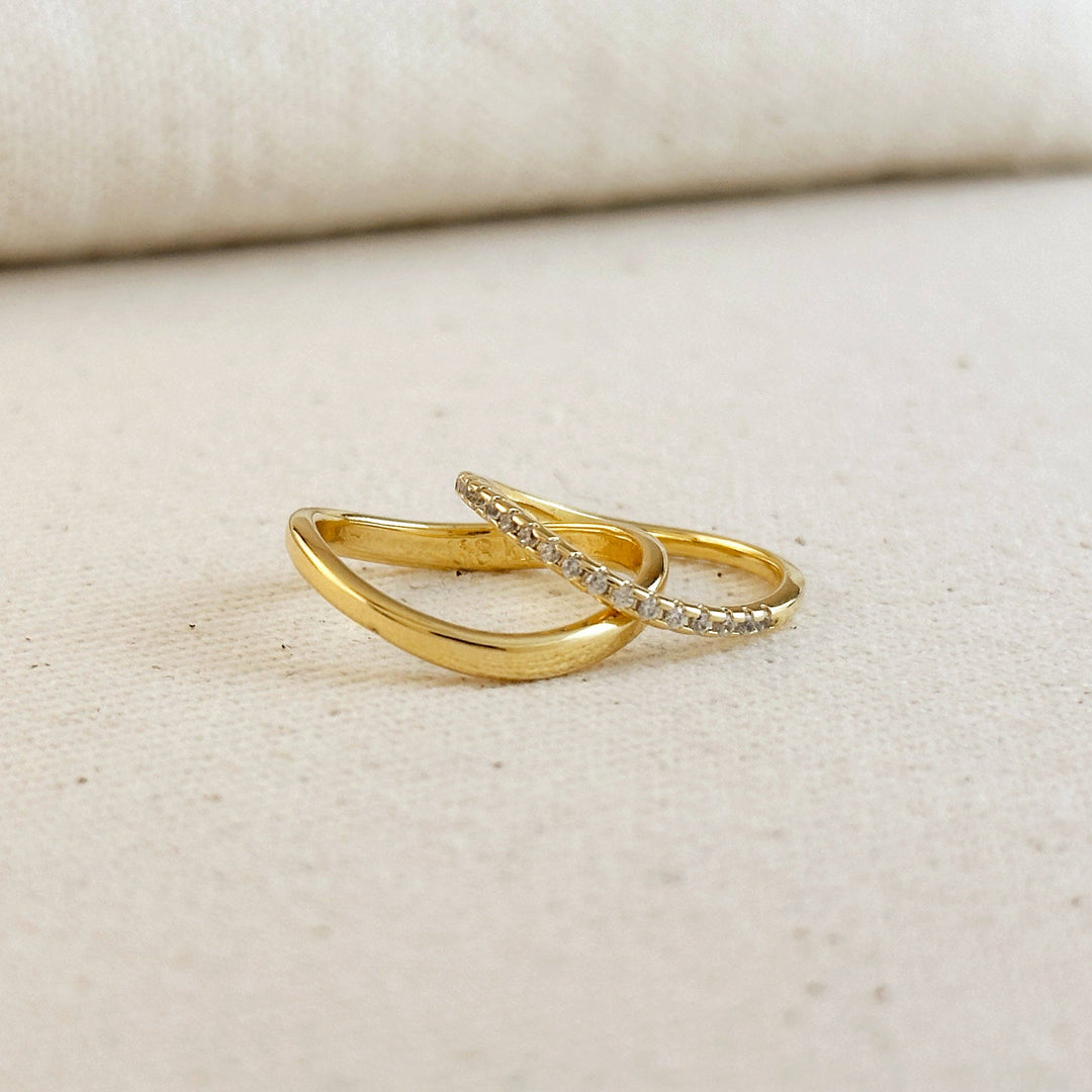 Stackable Wave Ring