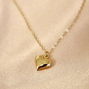 Emory Heart Gold Necklace