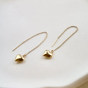 Emory Heart Gold Necklace