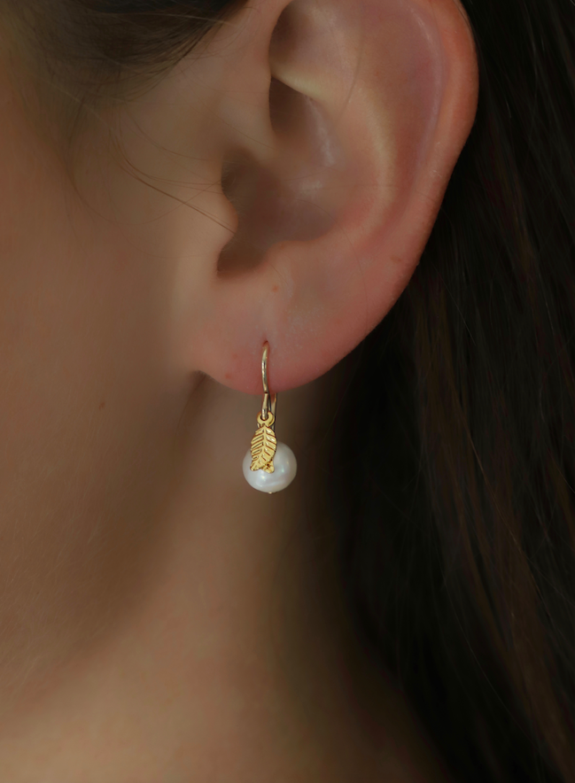 Drift Drop Pearl Earrings